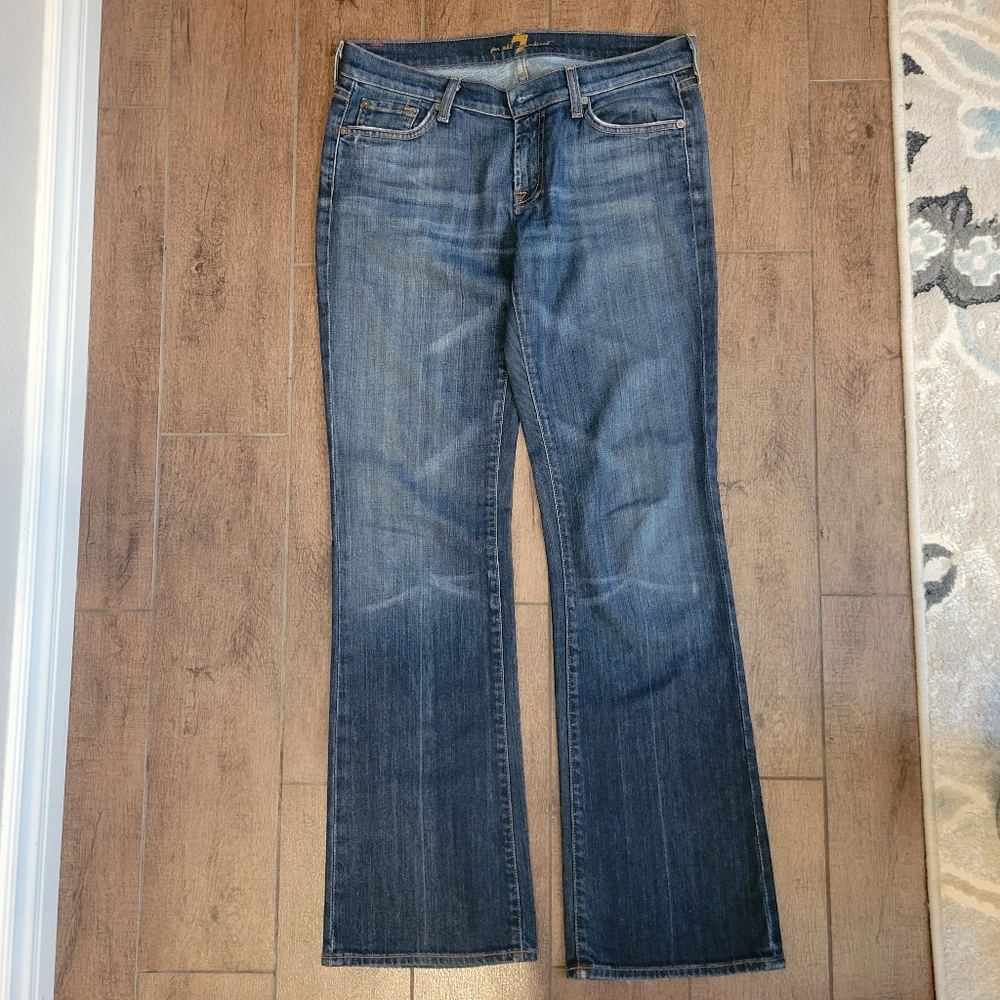 7 for all mankind bootcut jeans size 30